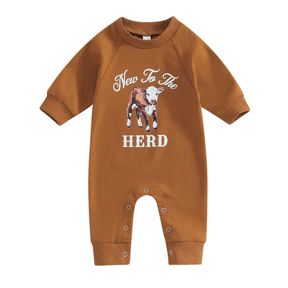 Farm Bull Cow Jumpsuit