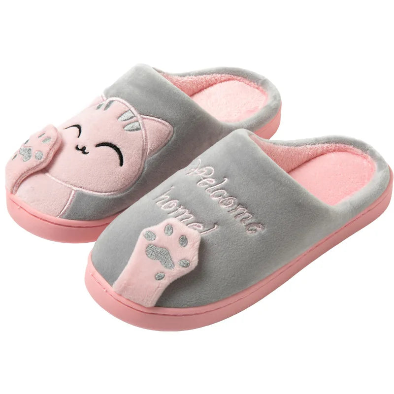 Pallene Cow milk Fuzzy Slippers