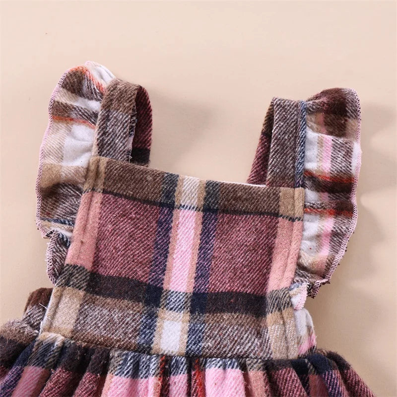 Fly Sleeve Christmas Dress