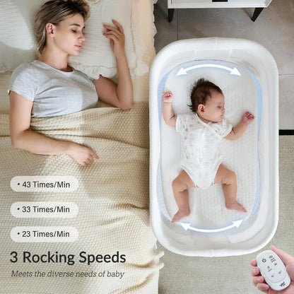 Multi-functional Electric Rocking Bassinet