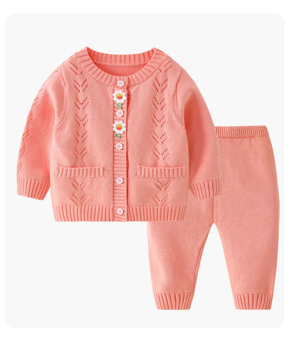 2 Piece Autumn Knitted Set
