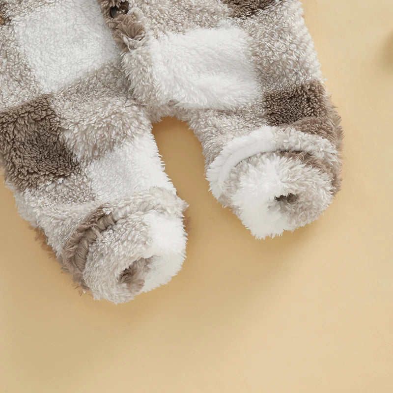 Checkered Winter Jumpsuit