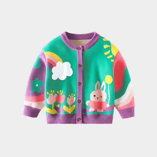 Cartoon Rabbit Autumn Top