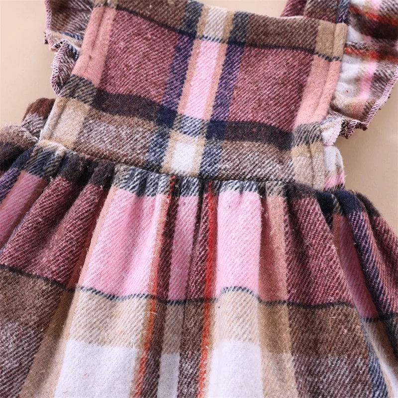 Fly Sleeve Christmas Dress