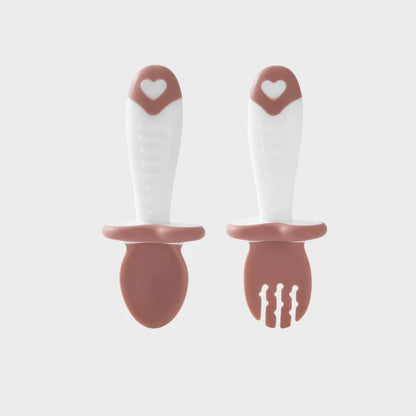 Baby Spoons and Forks Feeding Set