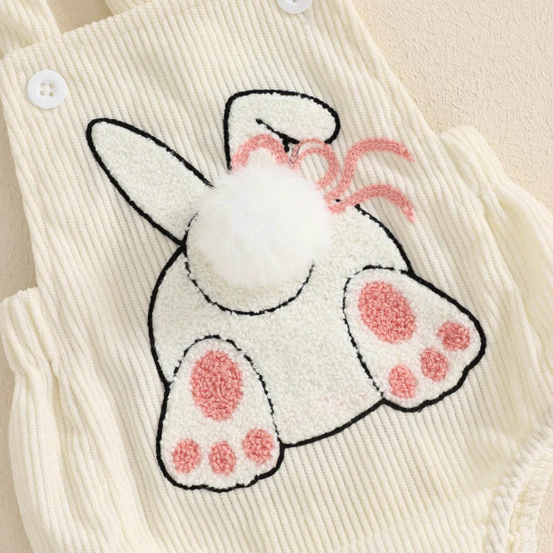 Body brodé lapin de Pâques