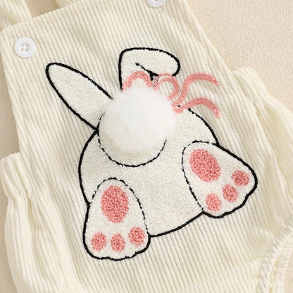 Body brodé lapin de Pâques