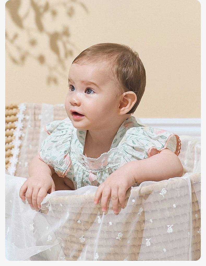 Combinaison fleurie décontractée