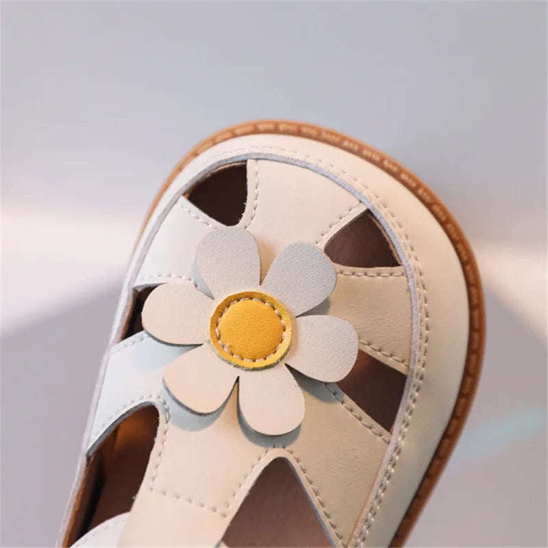 Sandals For Girls Leather Cuts