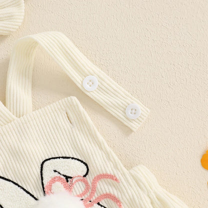 Body brodé lapin de Pâques