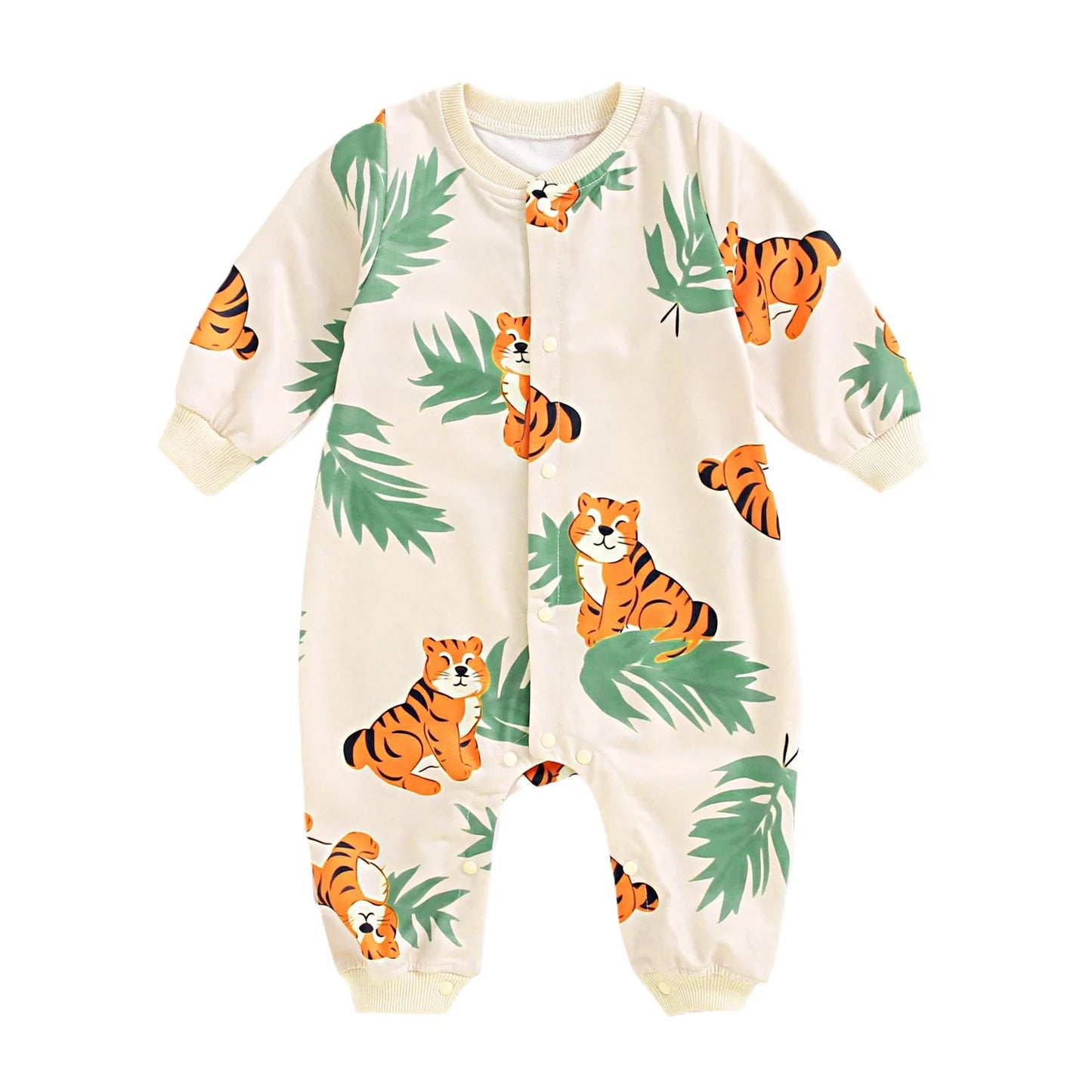 Infants Floral & Fauna Jumpsuit