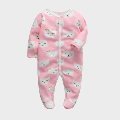 Combinaison arc-en-ciel à manches longues