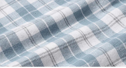 Checkered Long Sleeve Outwear