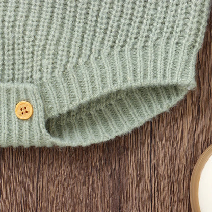 Soft Textured Long Sleeve Bodysuit