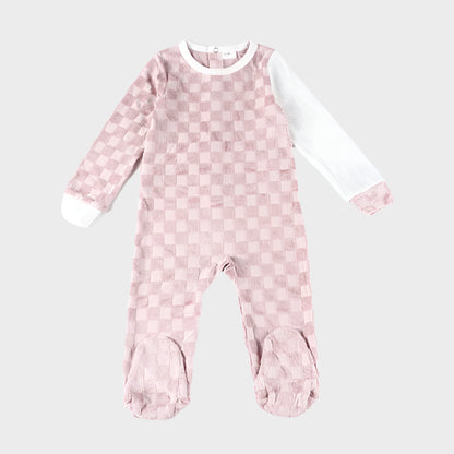 Onesies Checkered Jumpsuit