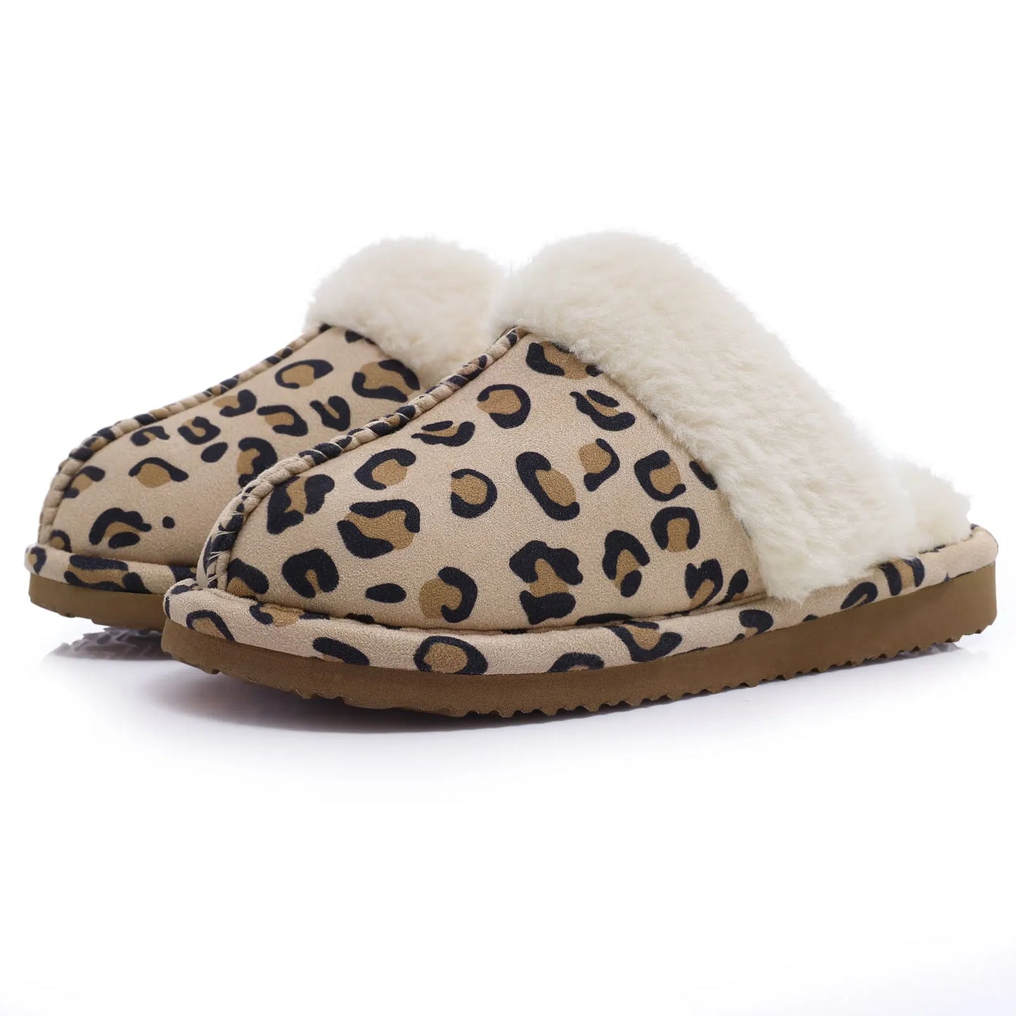 New Winter Fuzzy Women Slippers Indoor