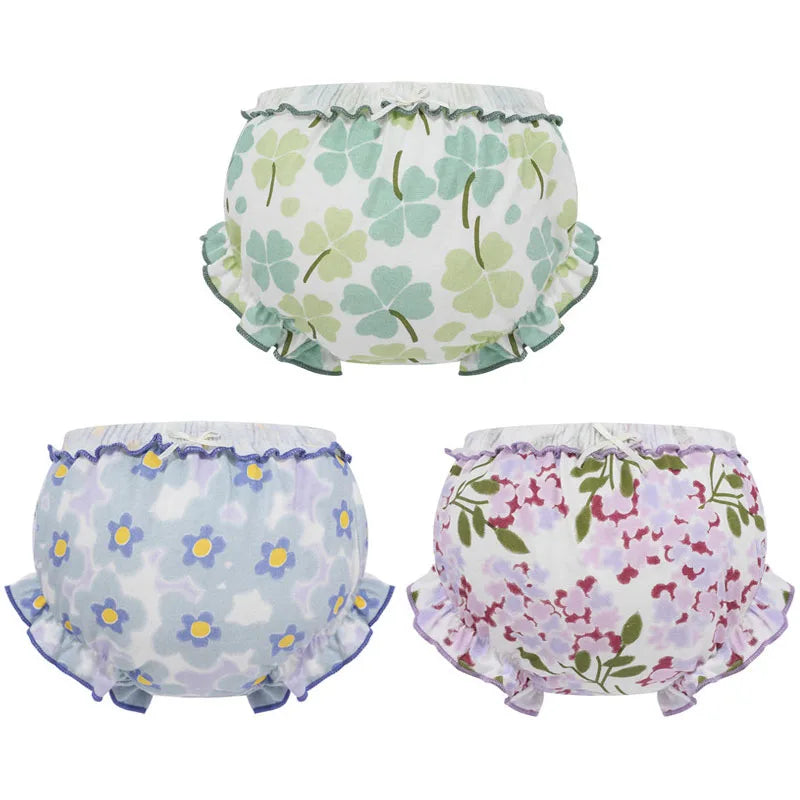 3 Piece Floral Bloomers