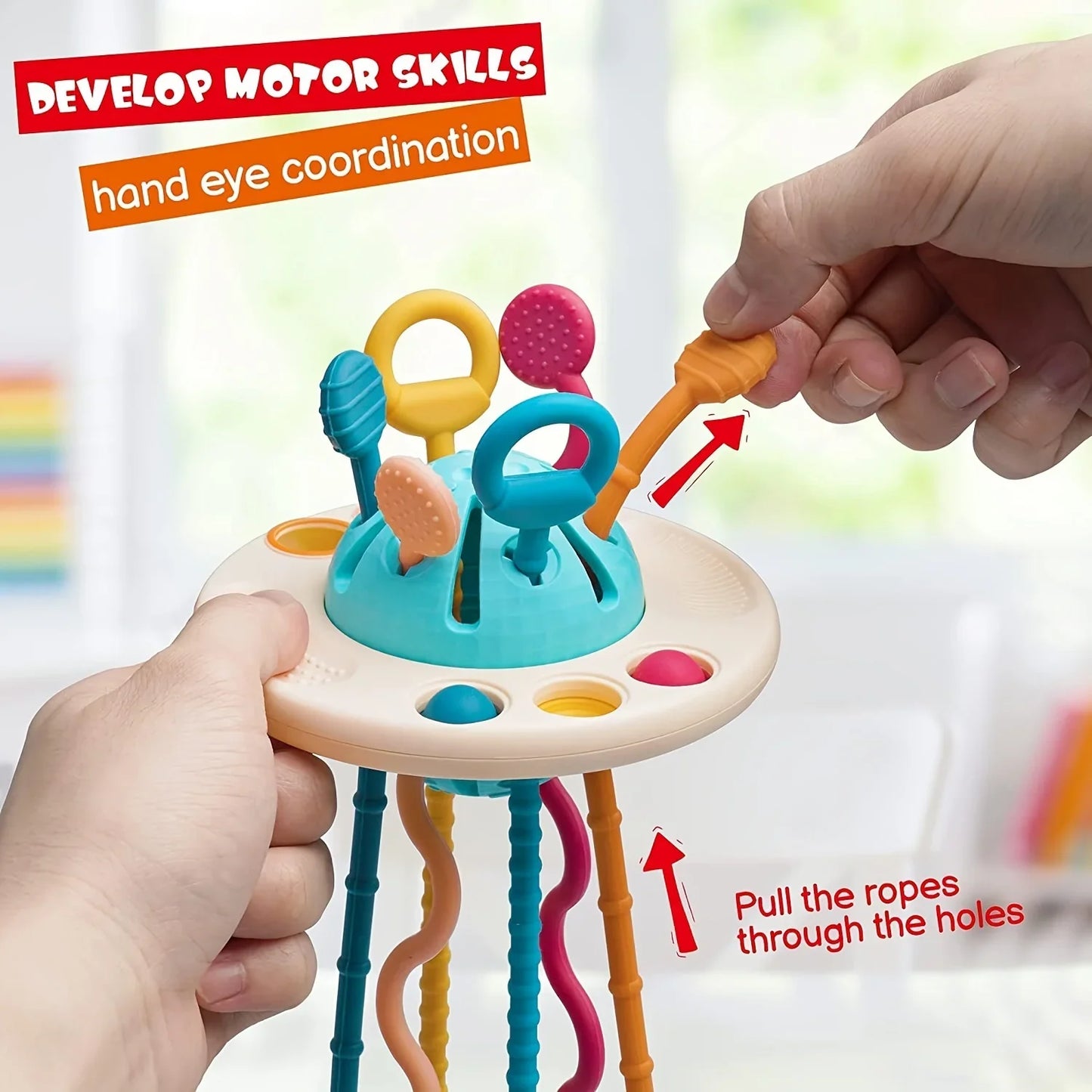 Push & Pull String Toy