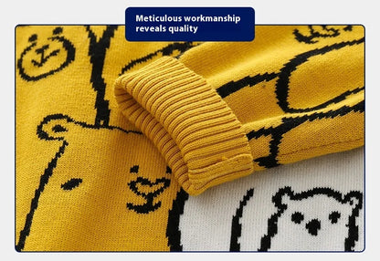 Kitty Cartoon Sweater