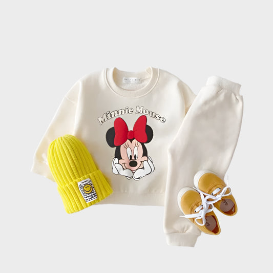 3 Piece Autumn Cartoon Tracksuit