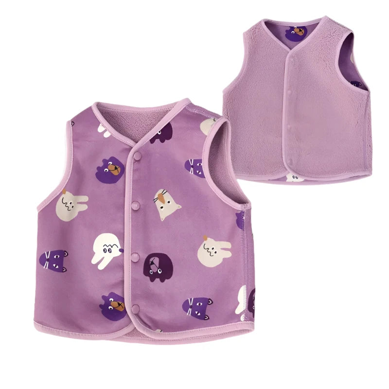 Reversal Warm Vest Baby Boys & Girls