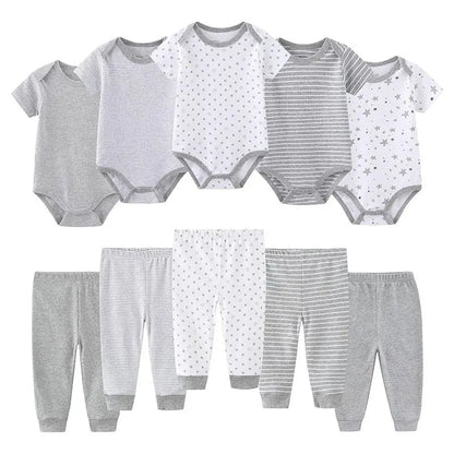 5 Sets Bodysuit with Pants