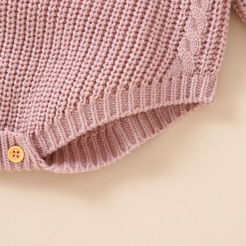 Autumn Rompers & Knit Hat