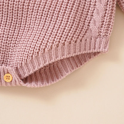 Autumn Rompers & Knit Hat