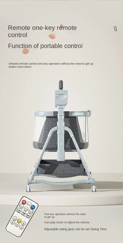 Baby Rocking Bassinet Crib