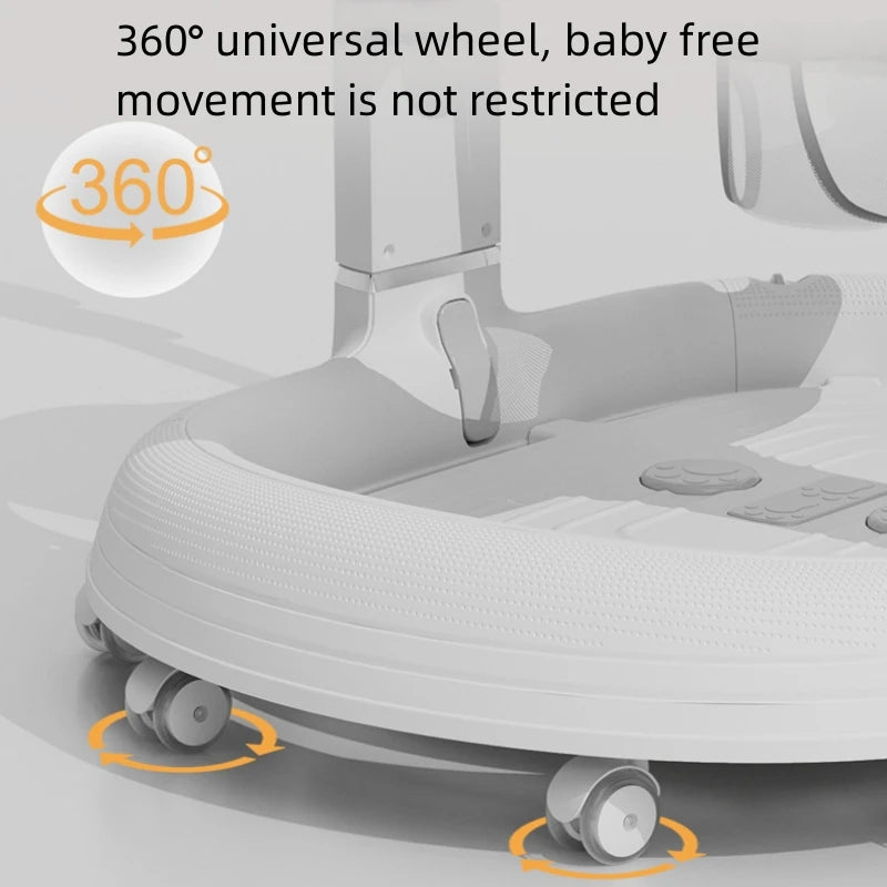 Trotteur pour bébé 6 et 1 marcheur d'activités pliable pour bébé