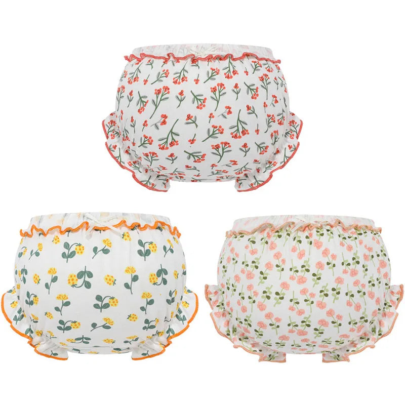 3 Piece Floral Bloomers