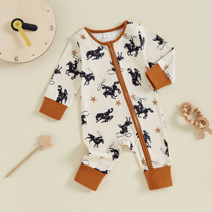 Western Cowboy Romper