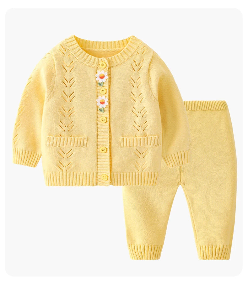 2 Piece Autumn Knitted Set