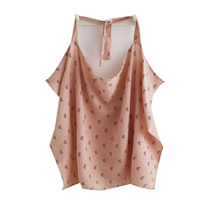 Couverture d'allaitement en mousseline pour bébé