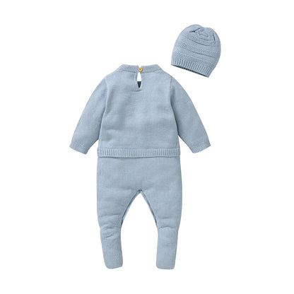 2 Piece O-neck Growsuit