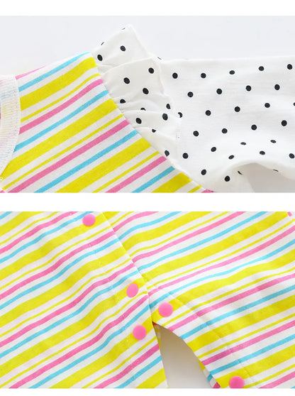 Combinaison Full Moon en lin à pois Pokka