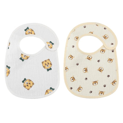 2 Piece Waterproof Bandana Bib