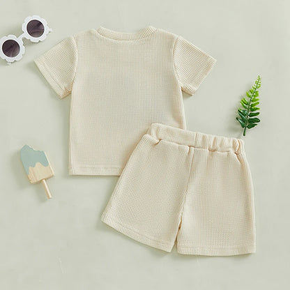 2 Piece Set Summer Embroidery Tracksuits