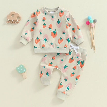 2 Piece Strawberry Outfit