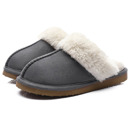 New Winter Fuzzy Women Slippers Indoor