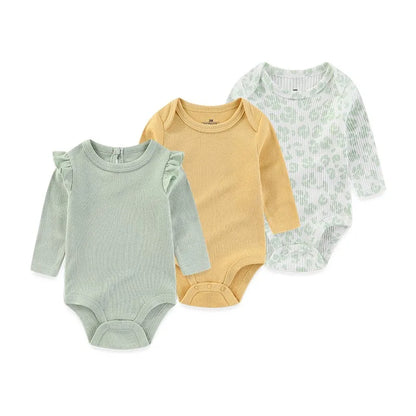 3 Pack Essential Bodysuit