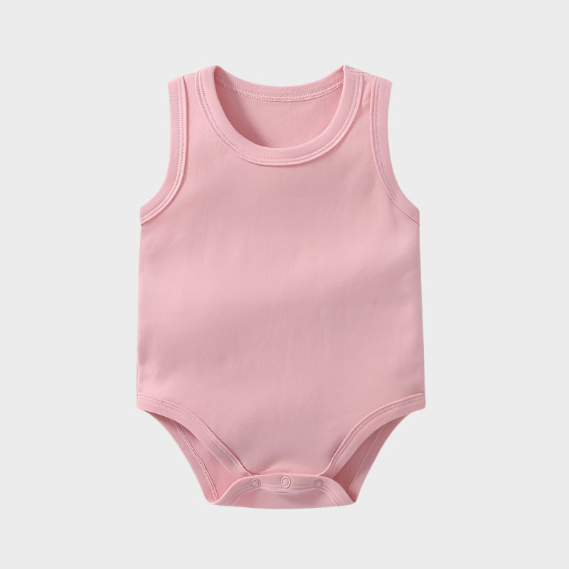 Sleeveless Onesie Vest Bodysuit