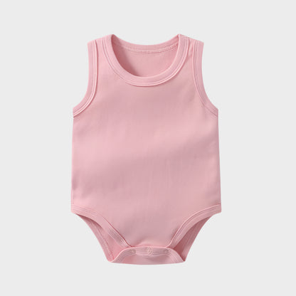 Sleeveless Onesie Vest Bodysuit