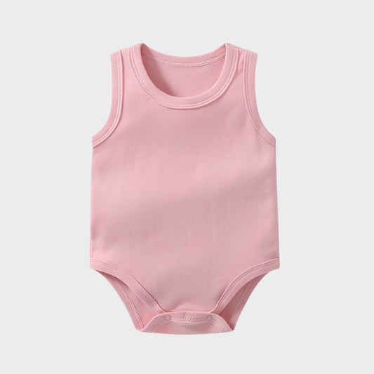 Sleeveless Onesie Vest Bodysuit