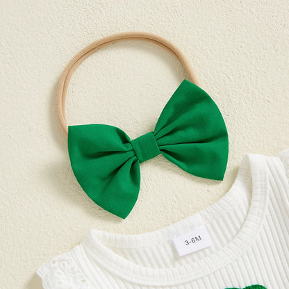Clover Bodysuit with Headband