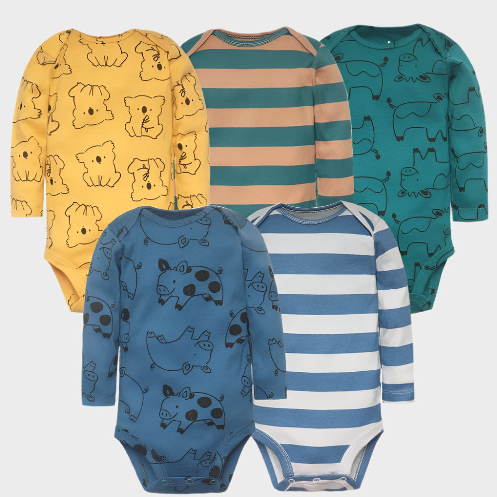 5 Piece Essential Bodysuit