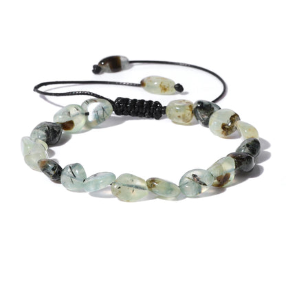 Apatite Stone Bead Bracelet Natural Aquamarines