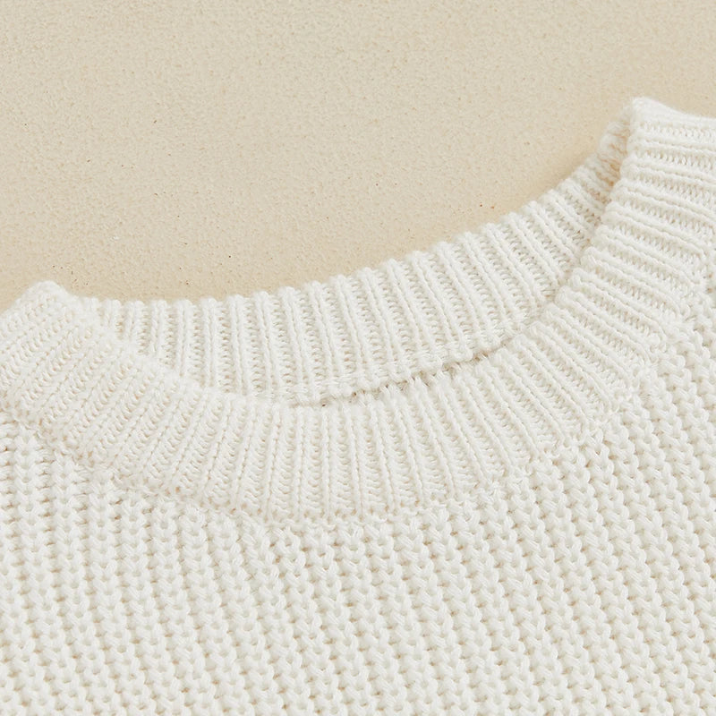 Strawberry Embroidered Long Sleeve Sweater