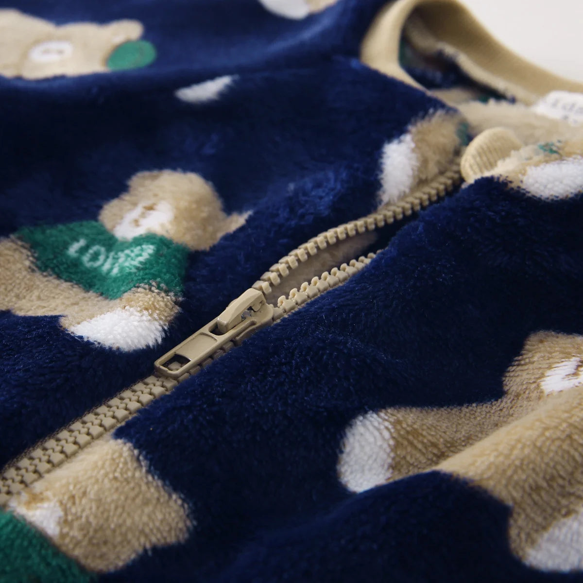 Bear Fleece Jumpsuit