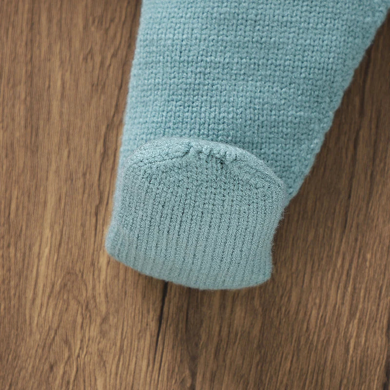 2 Piece Knitted Striped Suit